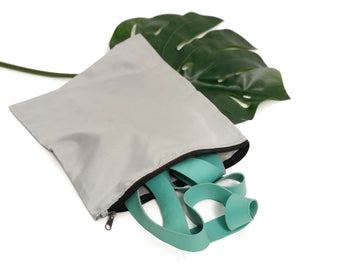 MACHINE-WASHABLE NYLON ZIPPERED BAG - PERSU COLLECTION 
